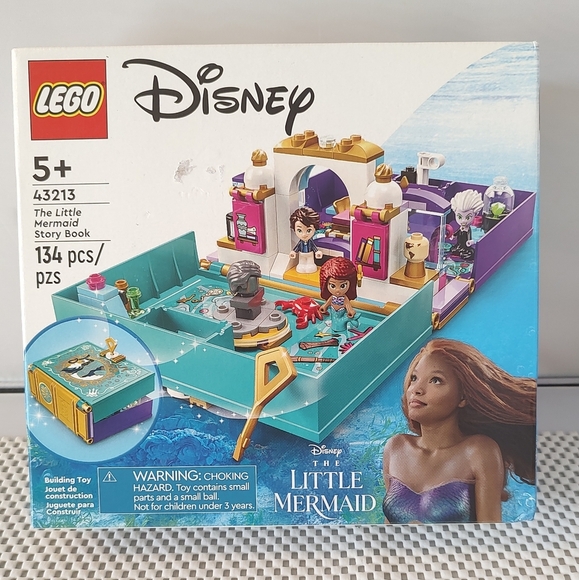 Lego Disney 43213 The Little Mermaid Story Book - Picture 1 of 3
